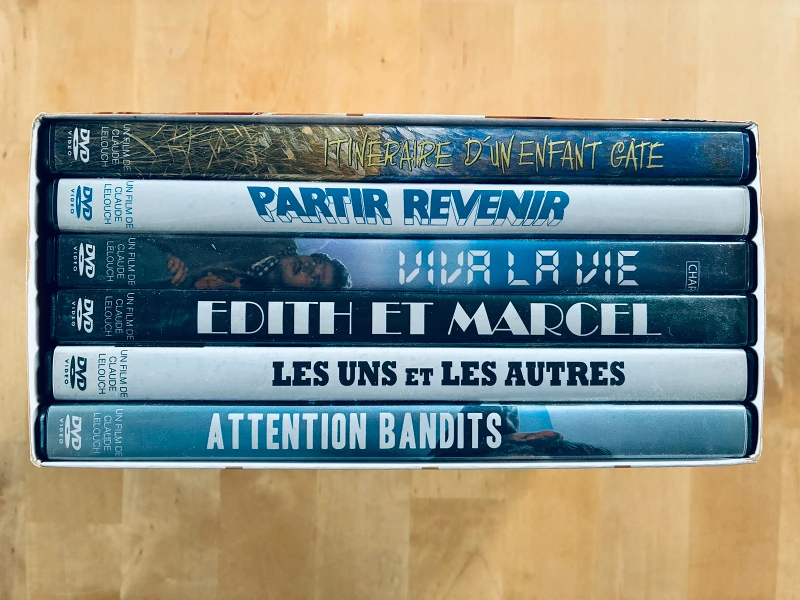 Coffret 6 DVD Claude Lelouch. – photo 2